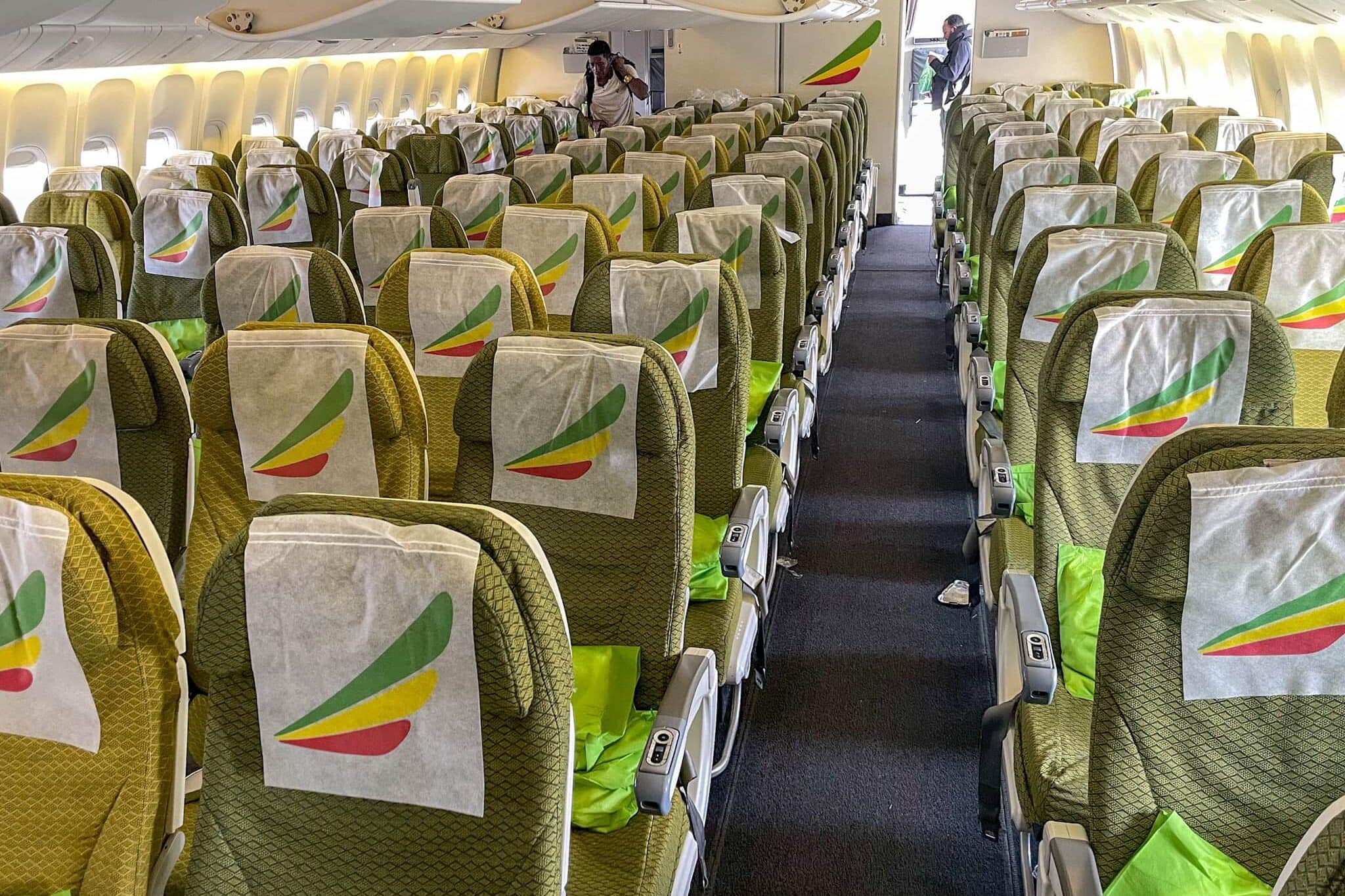 ethiopia airlines inside